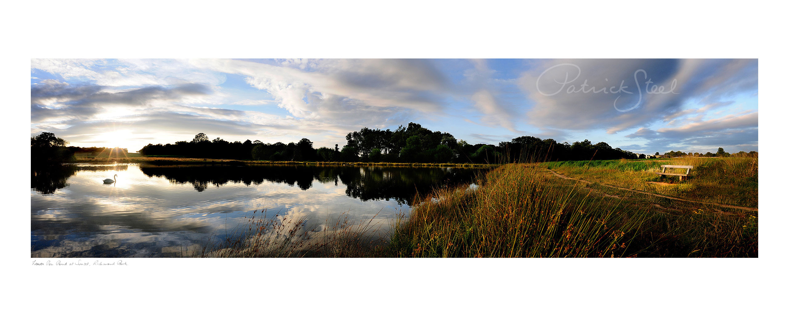 Lower Pen Pond at Sunset, Richmond Park | <a href=