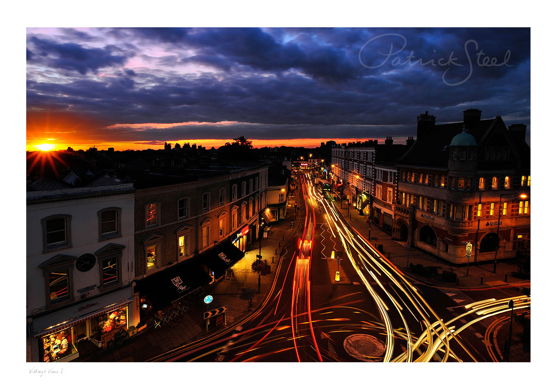 Photograph of Wimbledon Village High Street by Patrick Steel