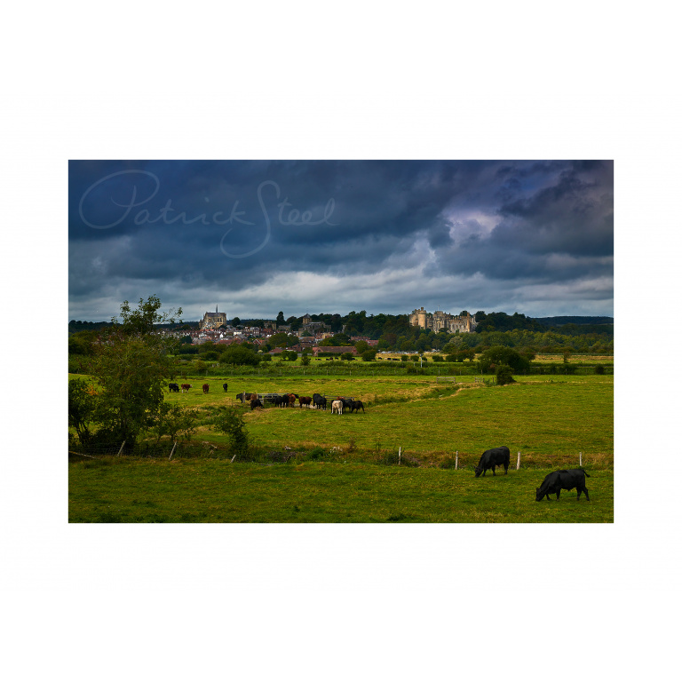 limited edition print of arundel castle landscape photograph by british photographer patrick steel