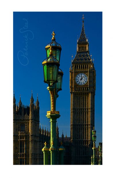 photograph of elizabeth tower big ben westminster london