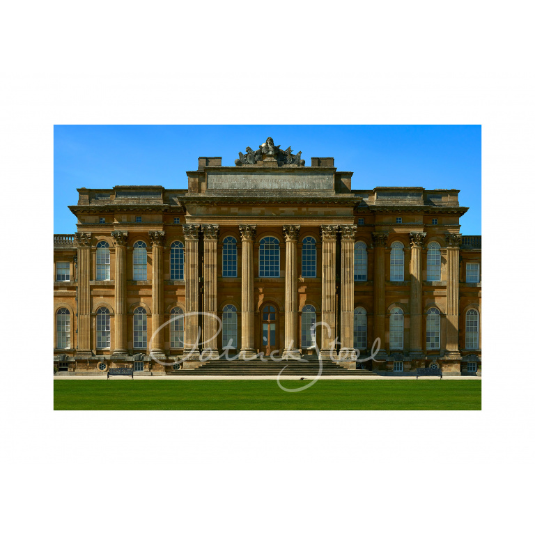 rear elevation of blenheim palace by british photographer patrick steel