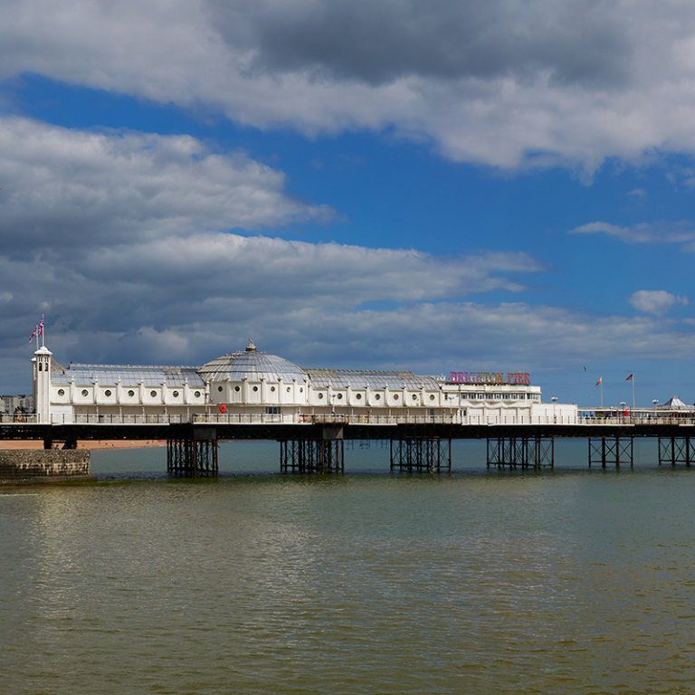 brighton pier by british photographer patrick steel