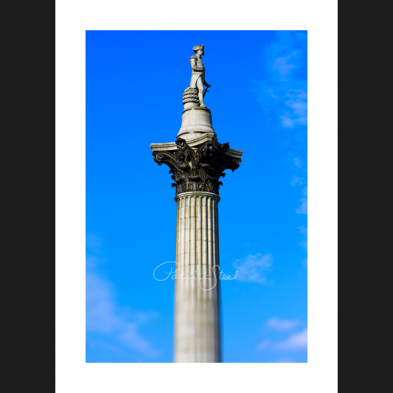 limited edition photograph of nelsons column trafalgar square london