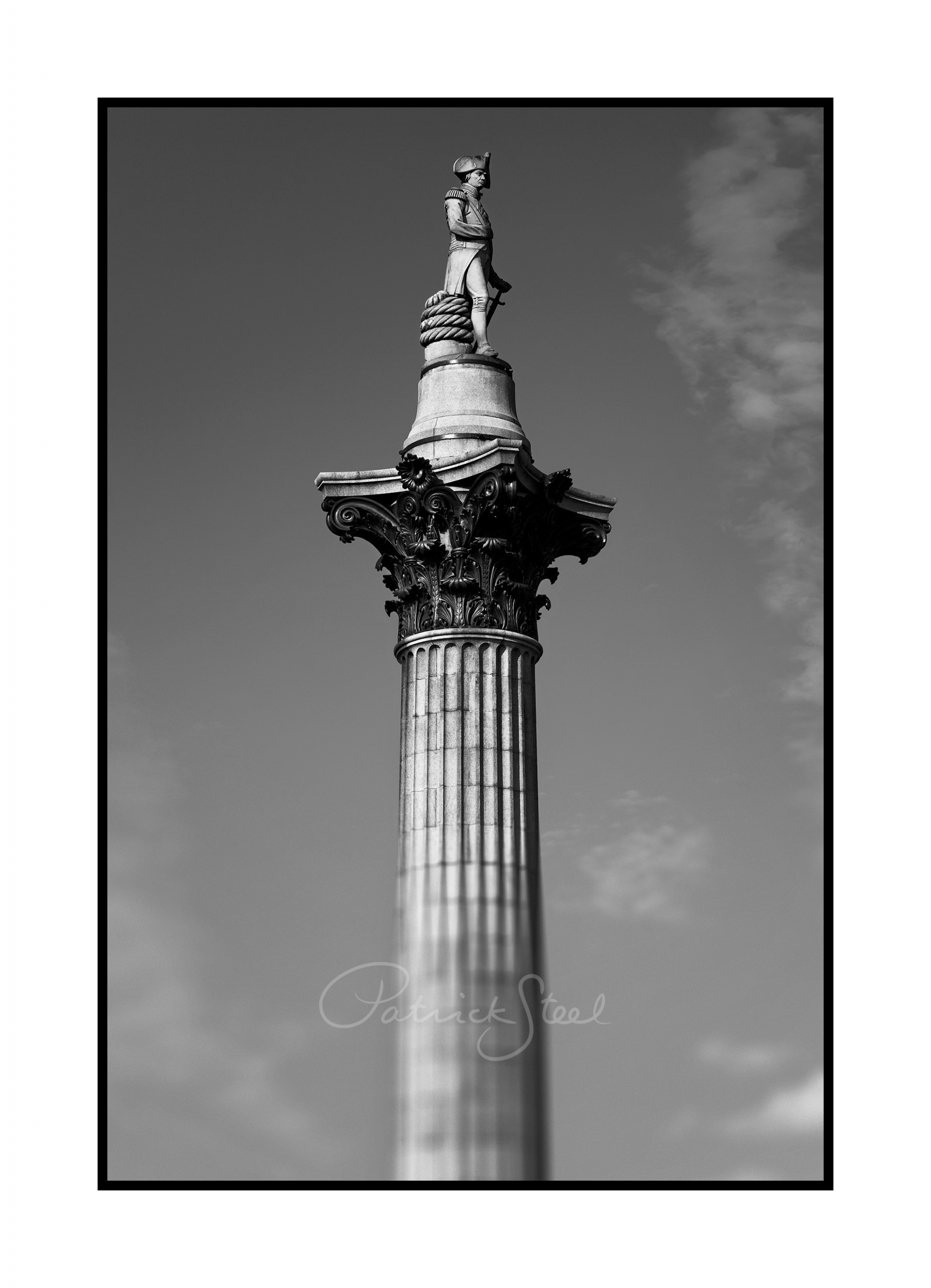 limited edition photograph of nelsons column trafalgar square london