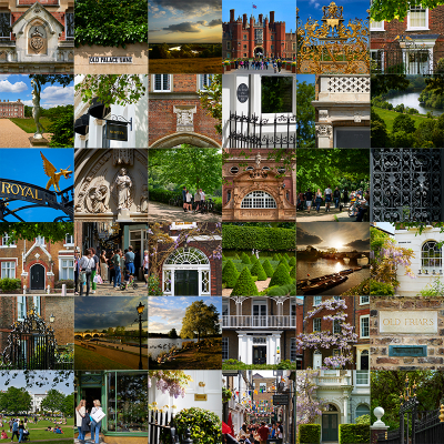 RICHMOND<BR>UPON THAMES<BR>MONTAGES