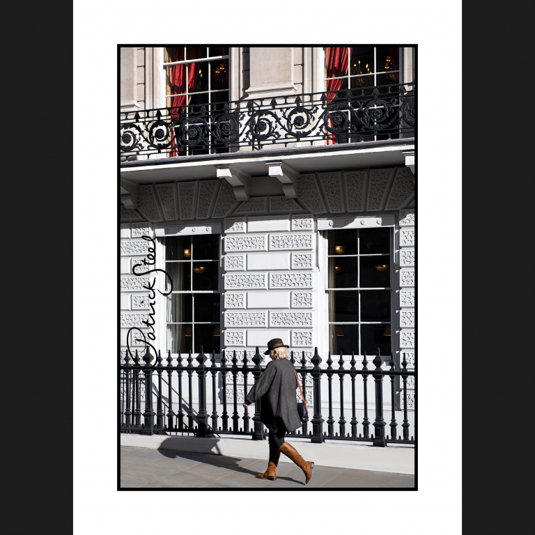 posh lady st james's london by british photographer patrick steel