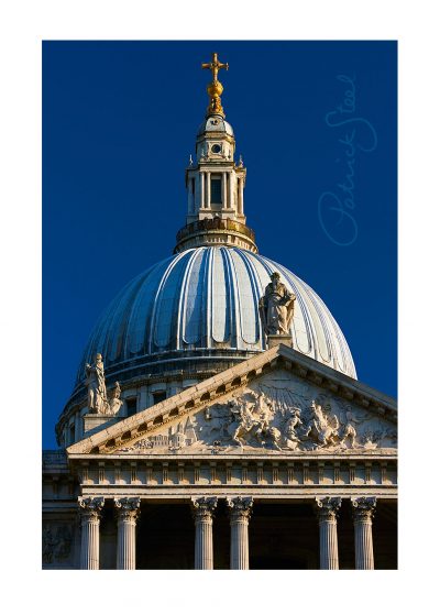 photograph of st pauls cathedral london by patrick steel