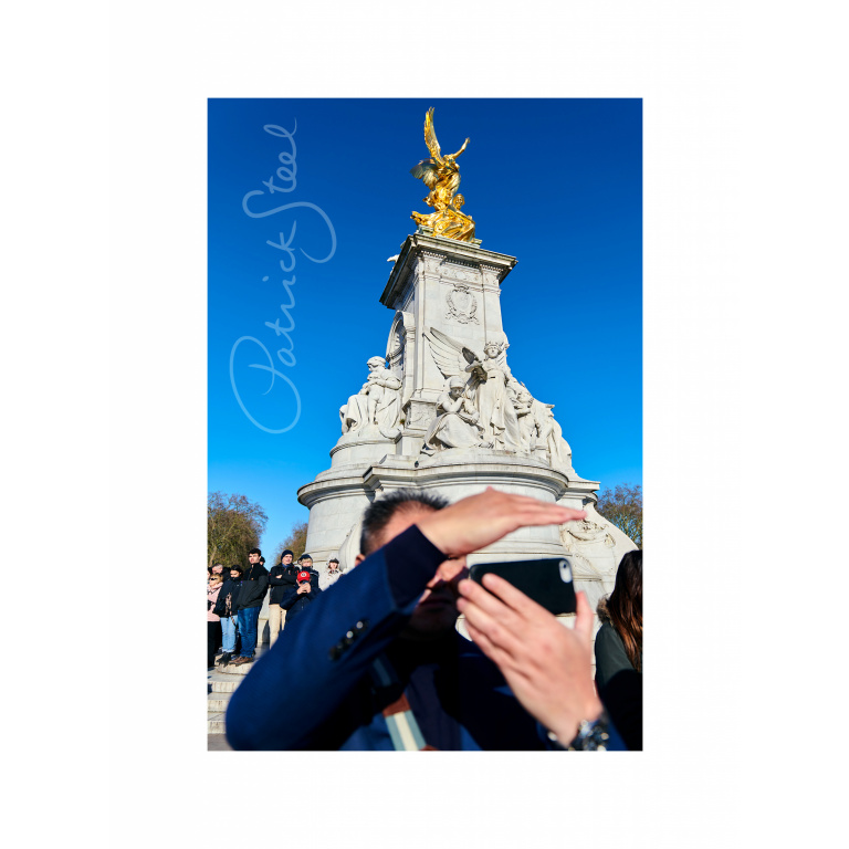 limited edition photograph of victoria memorial the mall london by british photographer patrick steel